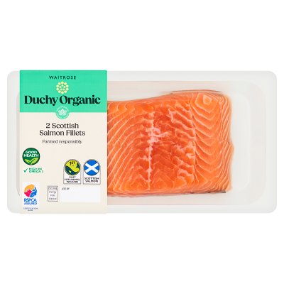 Duchy Organic 2 Scottish Salmon Fillets