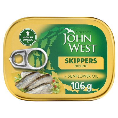 John West Skippers in Sunflower Oil