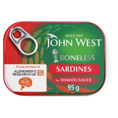 John West Boneless Sardines in Tomato Sauce 95g