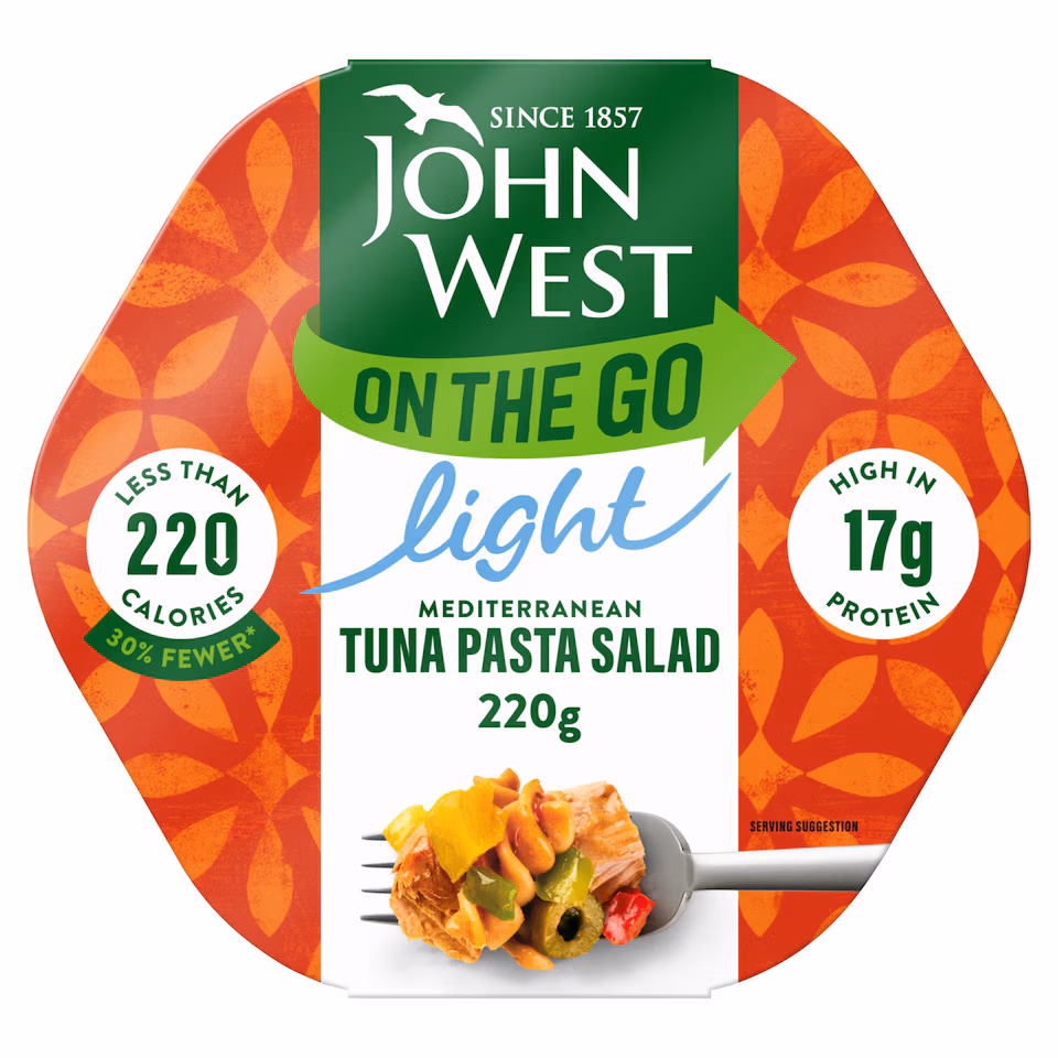 John West Light Lunch Mediterranean Style Tuna Salad 220G