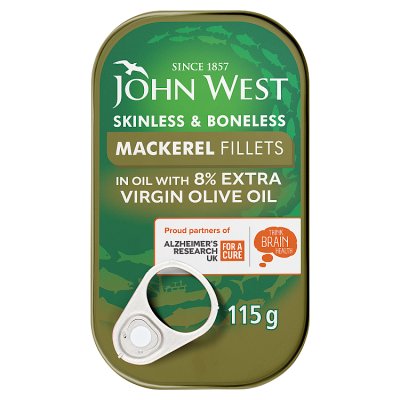 John West Mackerel Fillets in Olive Oil