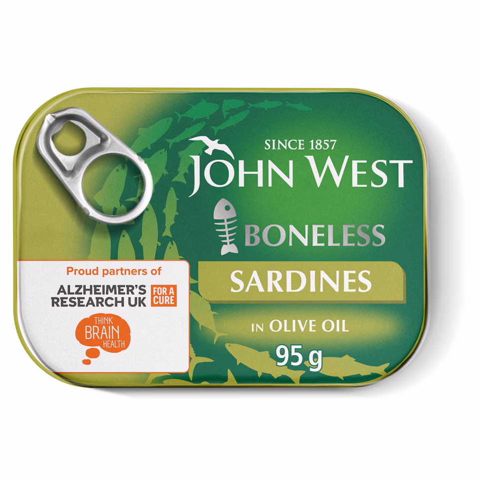 John West Boneless Sardines Olive Oil 95G