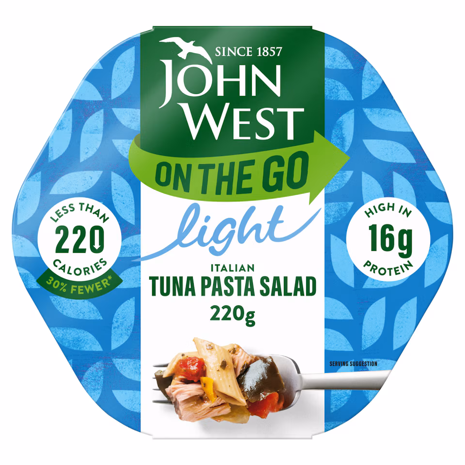 John West Light Italian Tuna Pasta Salad 220g