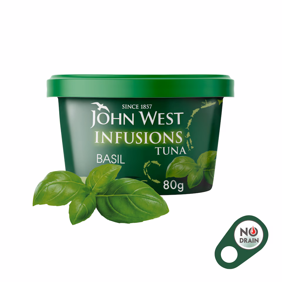 John West Basil No Drain Tuna Infusions 80g