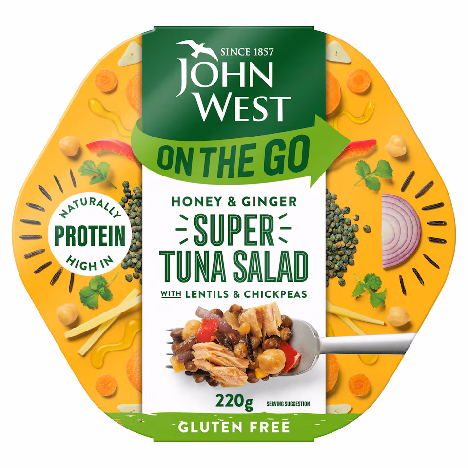 John West On The Go Super Tuna Salad - Honey & Ginger 220g