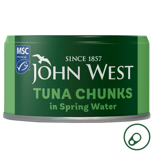 John West Tuna Chunks in Spring Water MSC 125g (102g Drained)