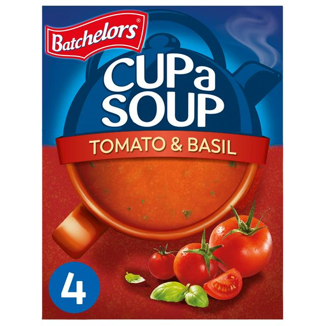 Batchelors Cup a Soup, Tomato & Basil x4 104g