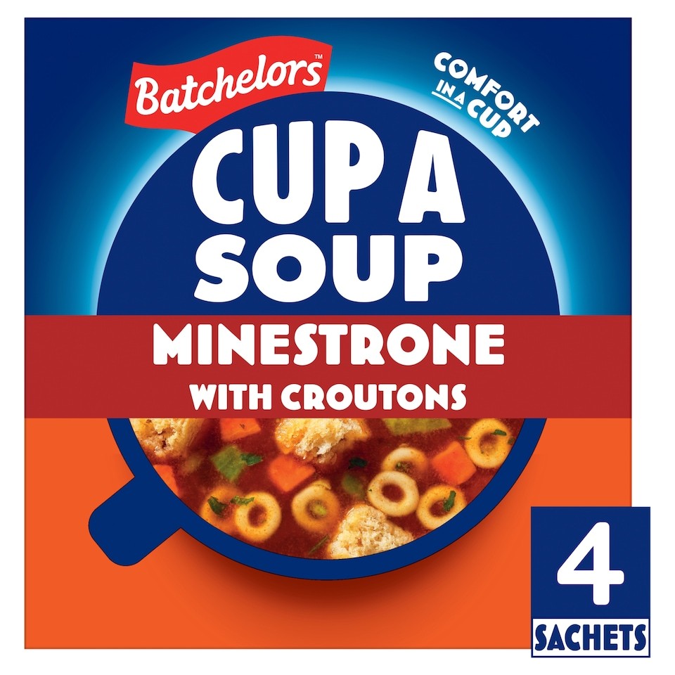 Batchelors Cup A Soup Minestrone 4 Pack 94G