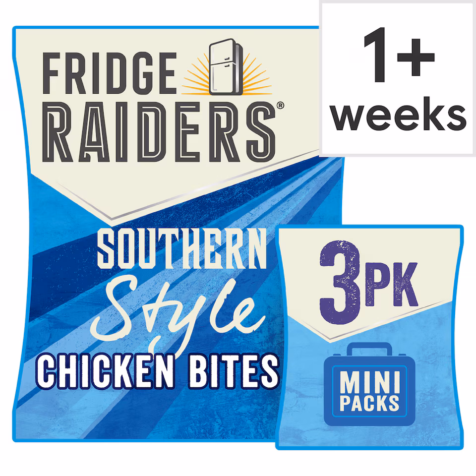 Fridge Raiders Southern Style Chicken Bites 3X22.5G