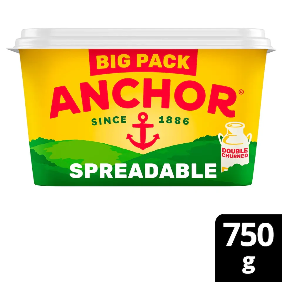 Anchor Spreadable Blend of Butter and Rapeseed Oil 750g