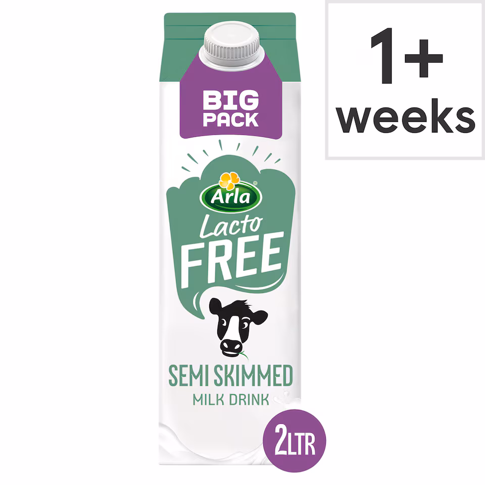 Arla LactoFREE Semi Skimmed Milk Drink 2L