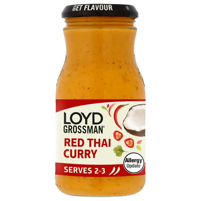 Loyd Grossman Thai Red Curry Sauce 350g