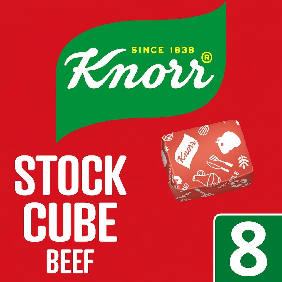 Knorr Beef Stock Cubes 8x10g