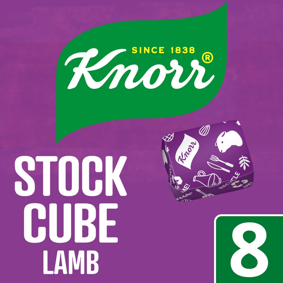 Knorr Lamb Stock Cubes 8x10g