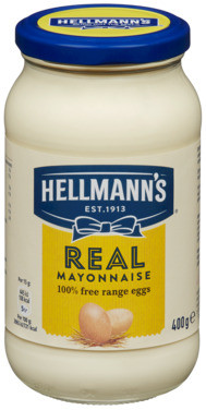 Hellmann's Majones Real 400g Glass