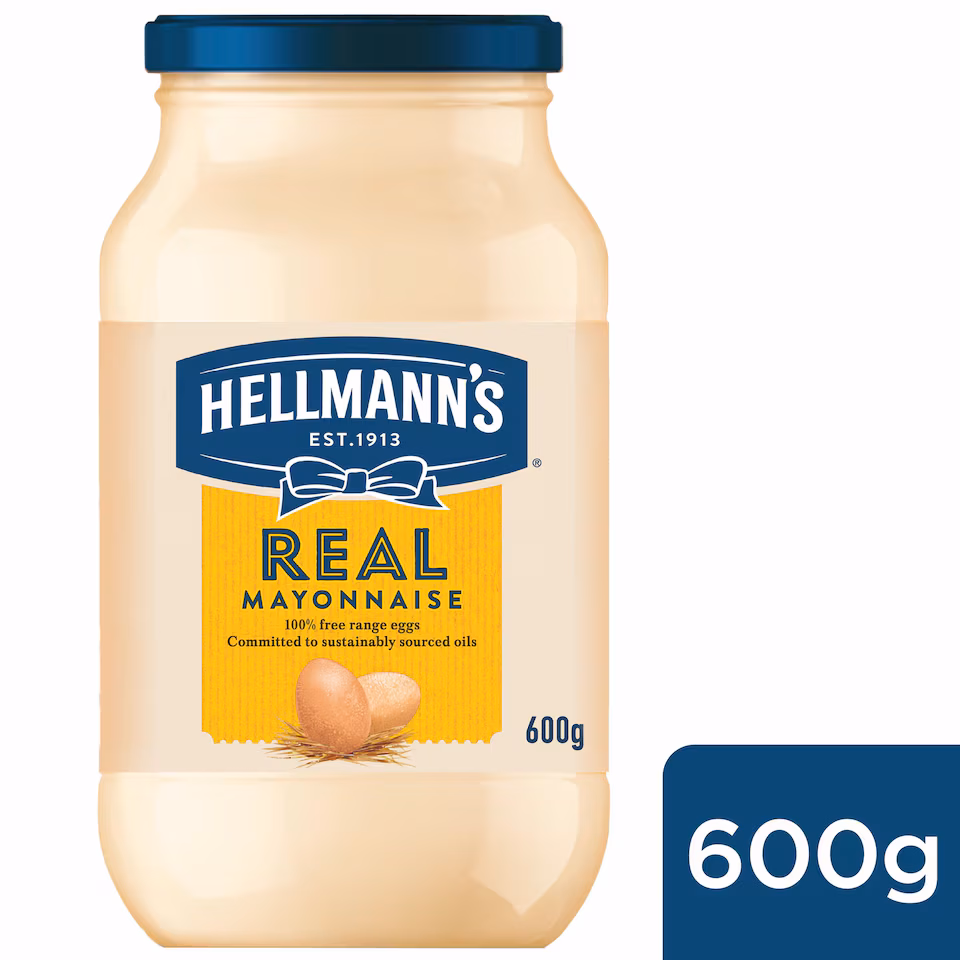 Hellmann's Real Mayonnaise Jar 600g