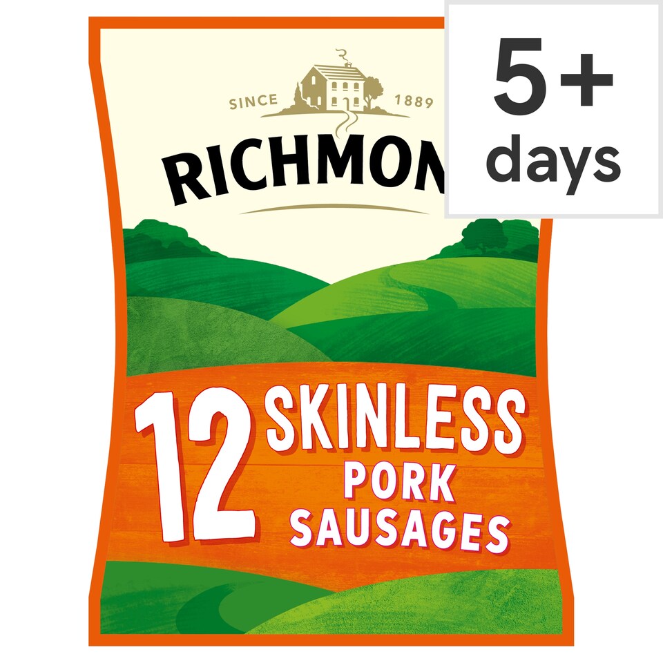 Richmond Skinless Pork Sausages 12 Pack 319g