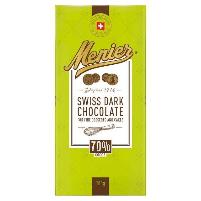 Menier Swiss Dark Chocolate 100g
