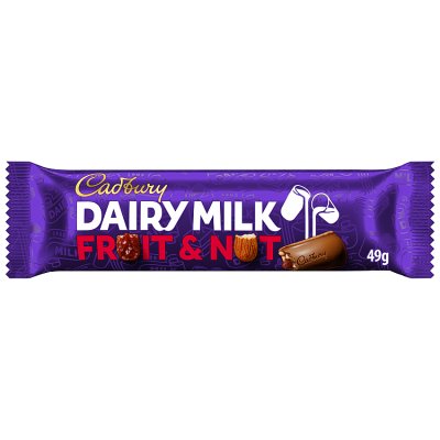 Cadbury Dairy Milk Fruit & Nut Chocolate Bar Single