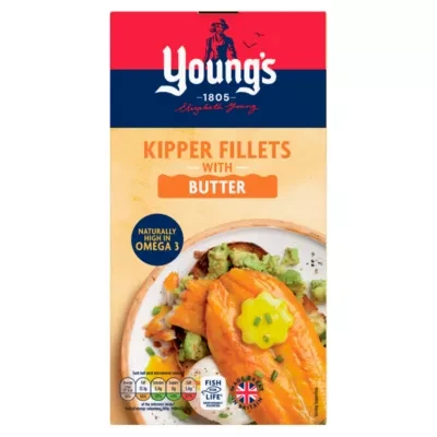 Young's Kipper Fillets with Butter 170g