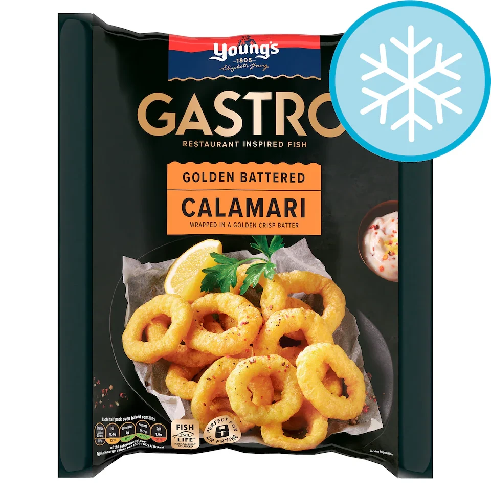 Youngs Calamari 250G