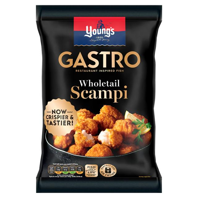 Young's Gastro Wholetail Scampi 220g