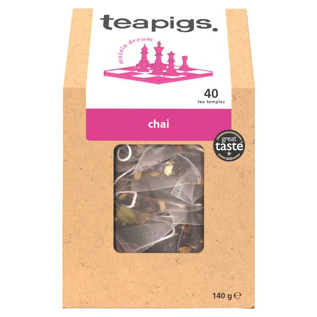 Teapigs Chai Tea Temples 40 x 3.5g