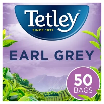 Tetley 50 Earl Grey Tea Bags 125g