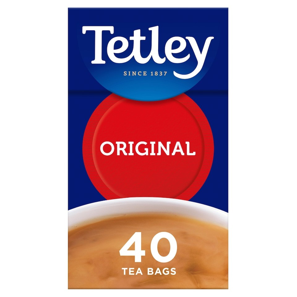 Tetley 40 Teabags 125G