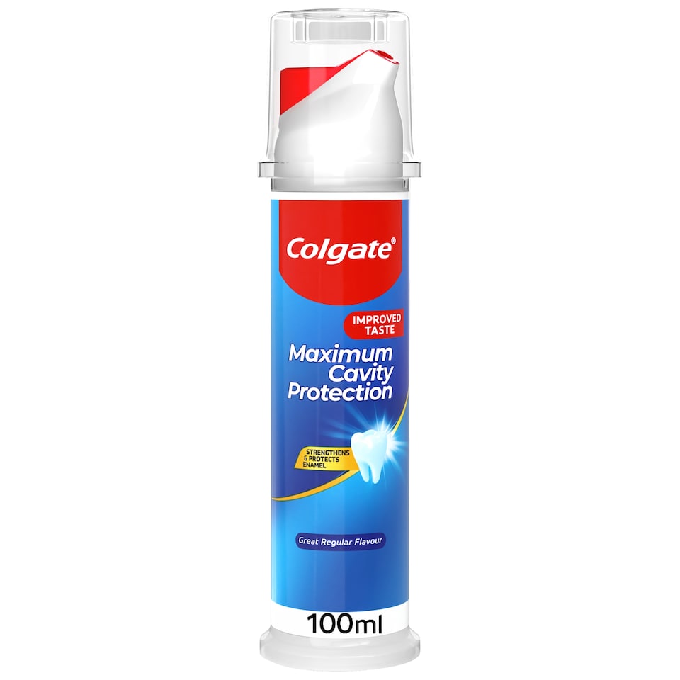 Colgate Maximum Cavity Protection Toothpaste Pump 100ml