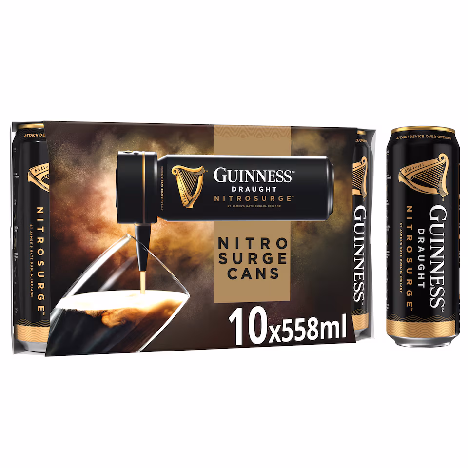 Guinness Draught Nitrosurge 10 X 558Ml