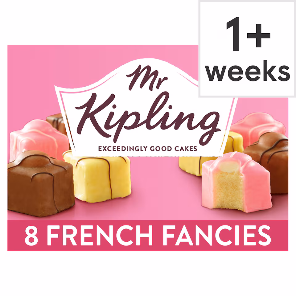 Mr Kipling French Fancies Cakes 8 Pack