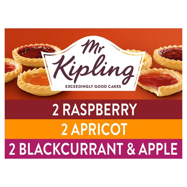 Mr Kipling Jam Tarts Cakes x6