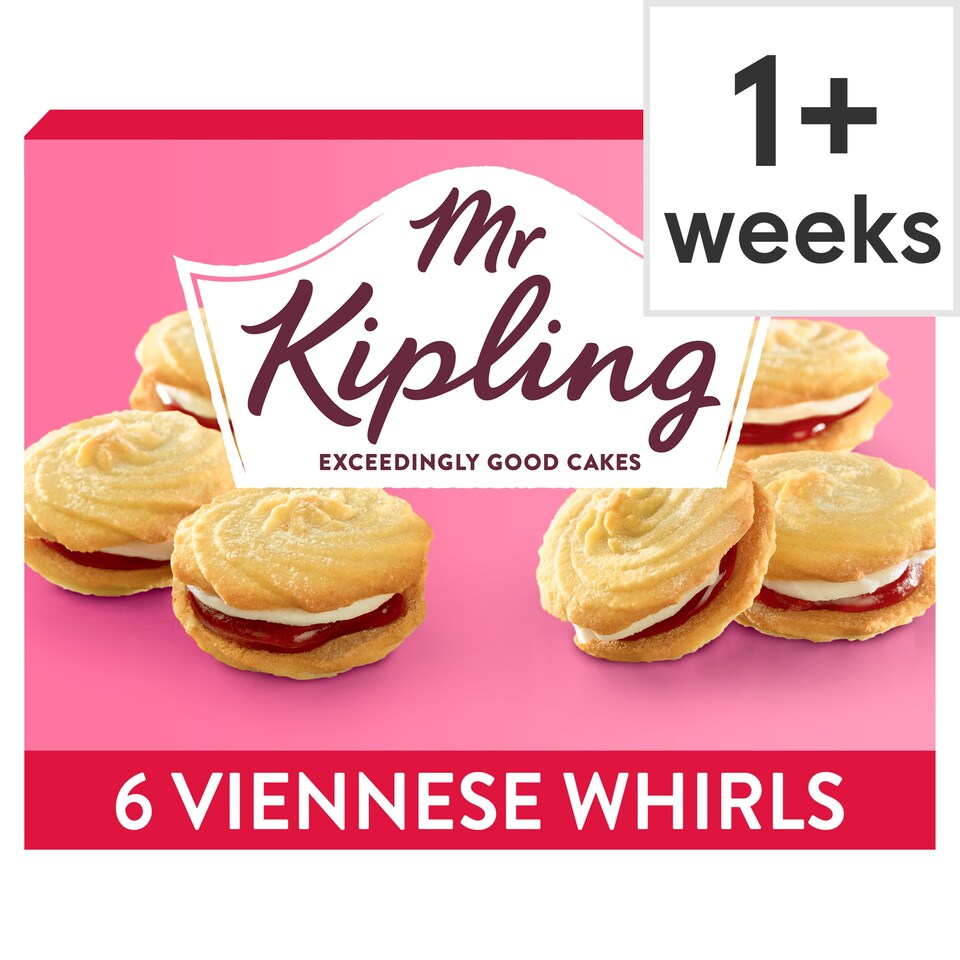 Mr Kipling Viennese Whirls 6 Pack