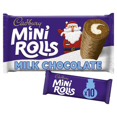 Cadbury Mini Rolls Milk Chocolate