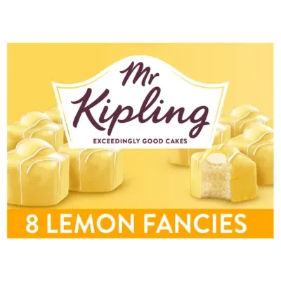 Mr Kipling Mr. Kipling Lemon French Fancies Easter Cakes 8 Pack