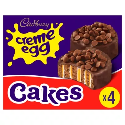 Cadbury Creme Egg Milk Chocolate Easter Cakes 4 Pack