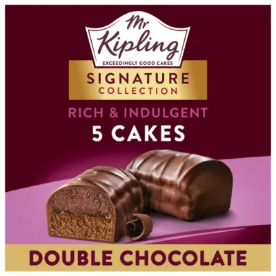 Mr Kipling Signature  Double Milk Chocolate Cakes 5 Pack