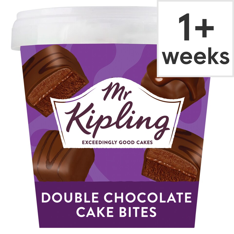 Mr Kipling Double Chocolate Mini Cake Bites 205g