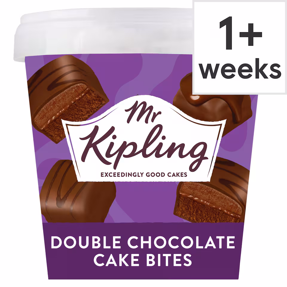 Mr Kipling Double Chocolate Mini Cake Bites 205g