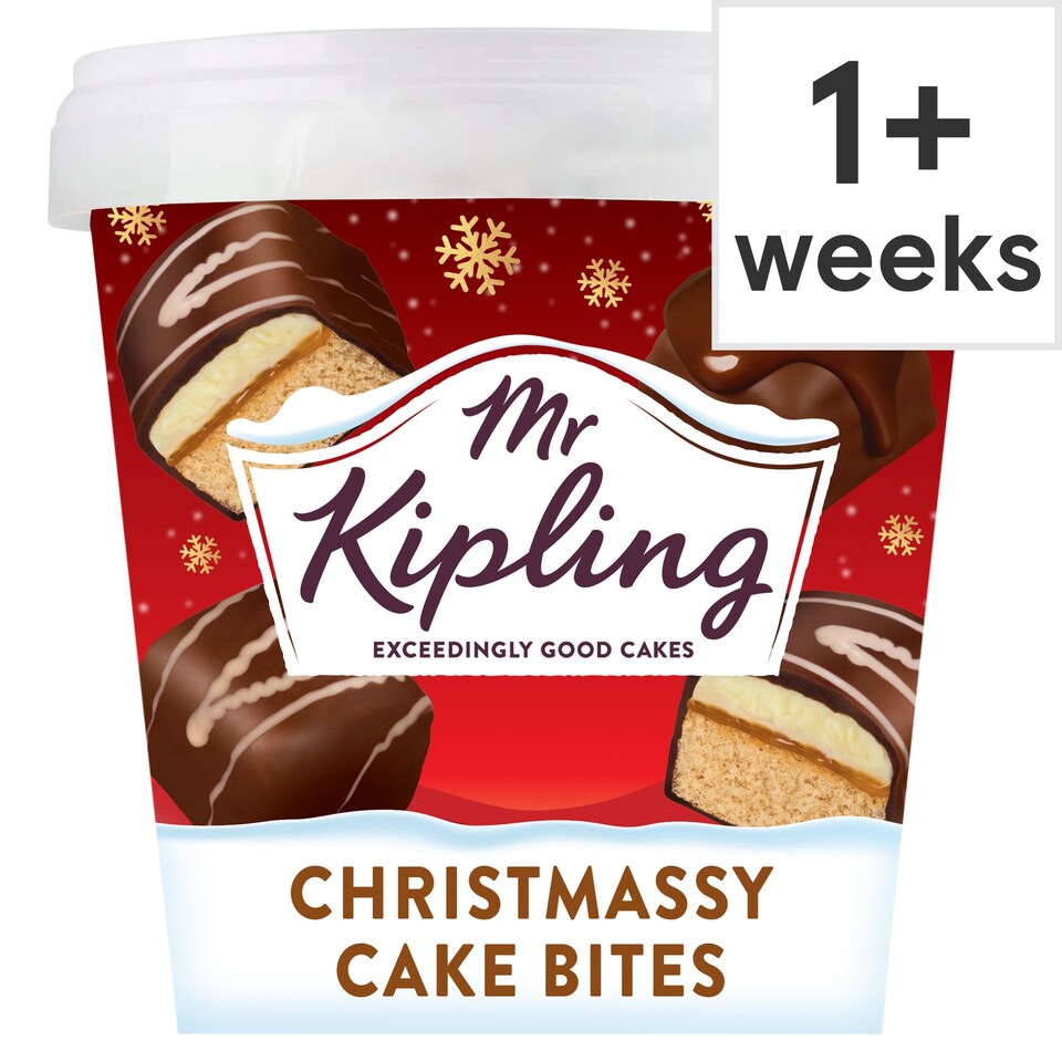 Mr Kipling Christmassy Mini Cake Bites 205g