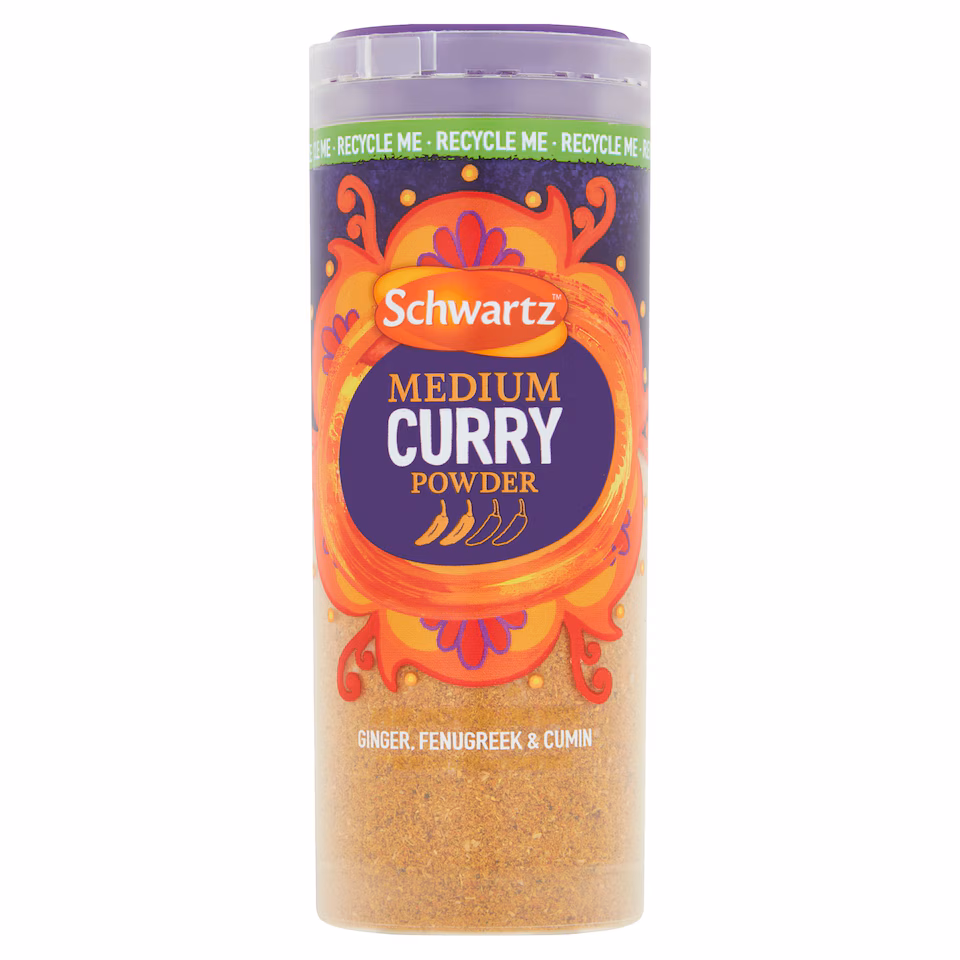 Schwartz Medium Curry Powder 90G