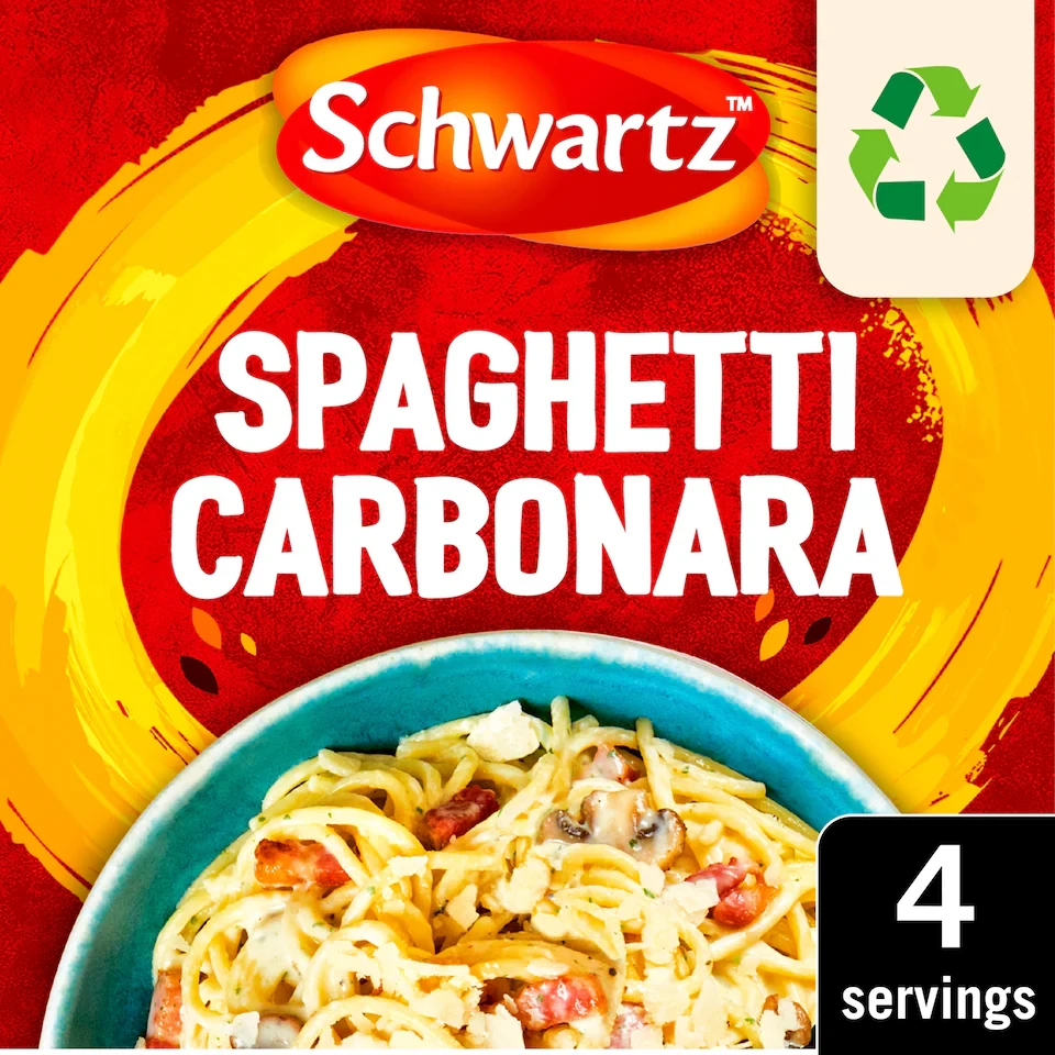Schwartz Spaghetti Carbonara Recipe Mix 32g
