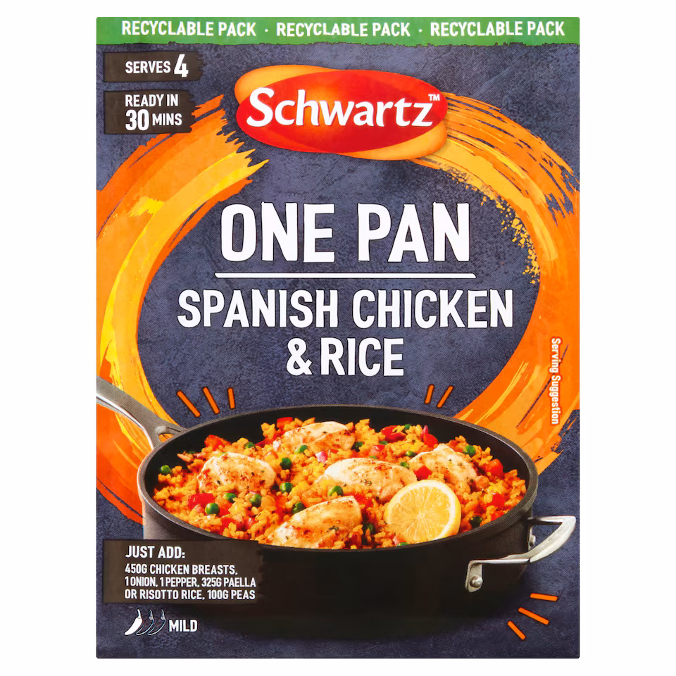 Schwartz One Pan Spanish Chicken & Rice Recipe Mix 30g