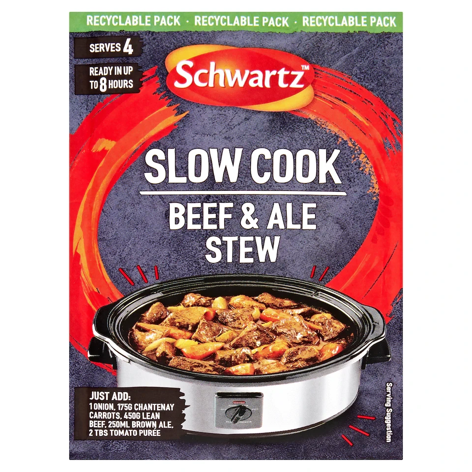 Schwartz Slow Cook Beef & Ale Stew 38g