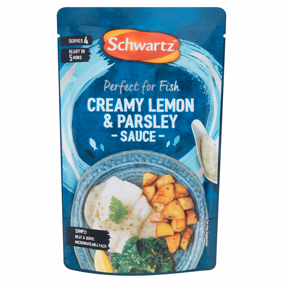 Schwartz Fish Lemon & Parsley Sauce 300G