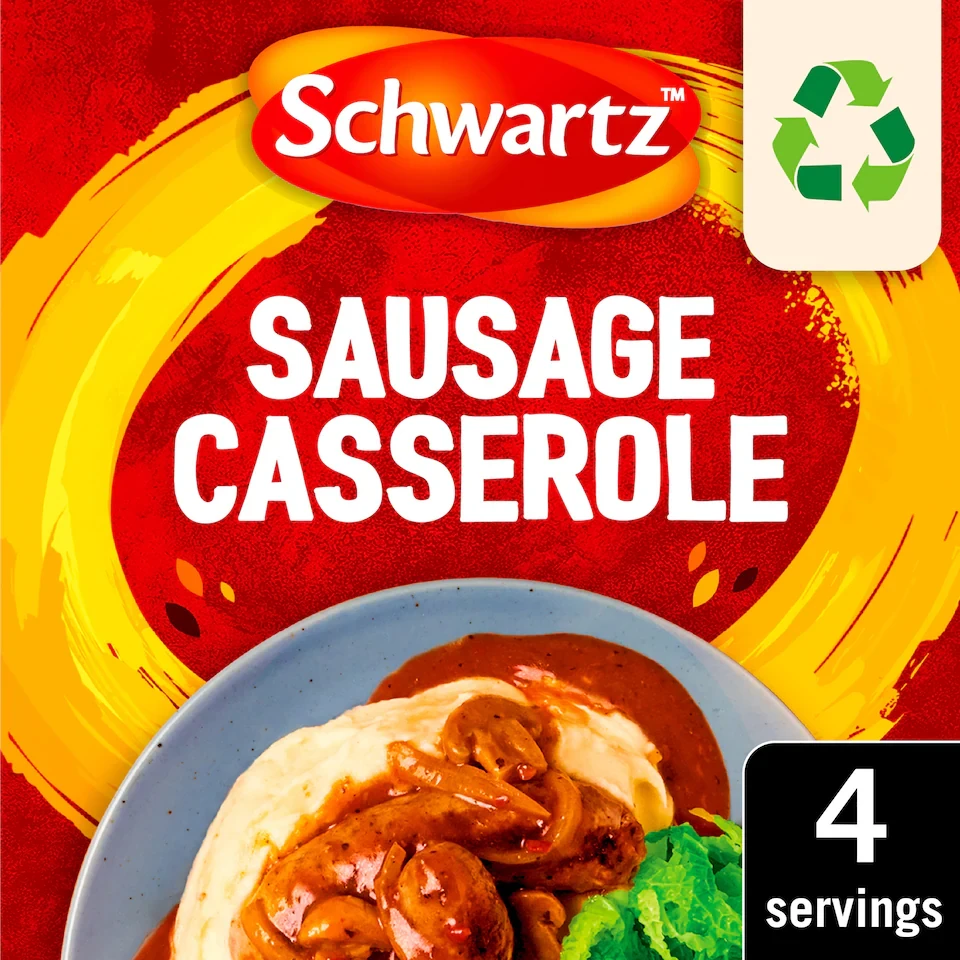 Schwartz Sausage Casserole Recipe Mix 35g