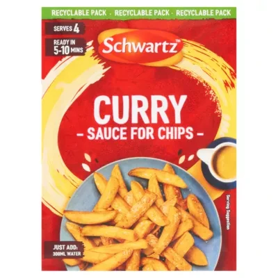 Schwartz Curry Sauce for Chips 30g