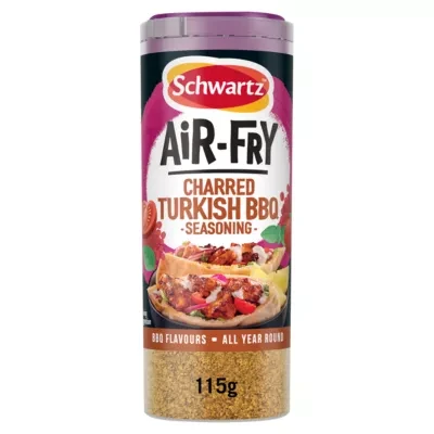Schwartz Air Fryer Charred Turkish BBQ Seasoning Drum 115g