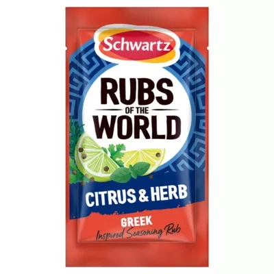Schwartz Rubs of the World Citrus & Herb Greek Seasoning Rub 24g